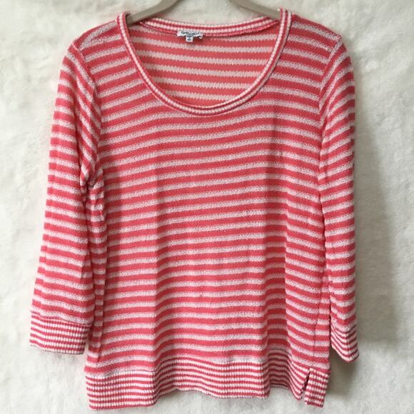 Splendid Sweaters - Splendid Pink Pattern Sweater